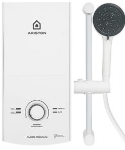 Máy nước nóng trực tiếp Ariston 4500W AURES PREMIUM 4.5P IVORY