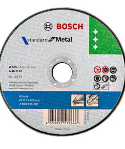 Đá cắt Bosch 105X1.2X16mm sắt – Standard for Metal