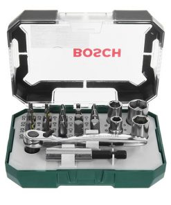 Bộ dụng cụ mở ốc vít 26 món Bosch 2607017322