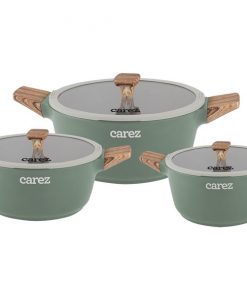 Bộ nồi đúc vân đá Carez CPC595DI03CN