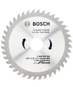 Lưỡi cưa gỗ Bosch 110x20mm T40 (2608644316)
