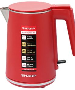 Bình đun siêu tốc Sharp 1 lít EKJ-10DVPS-RD