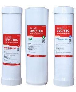 Bộ 3 lõi lọc Karofi Livotec số 1, 2, 3