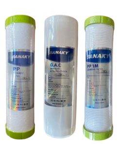 Bộ lõi lọc thô Sanaky số 1, 2, 3