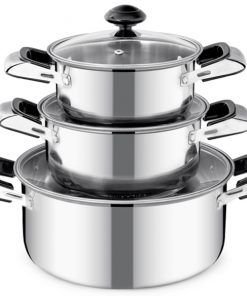 Bộ nồi inox 1 đáy Sunhouse SH365