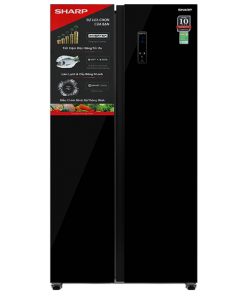 Tủ lạnh Sharp Inverter 442 lít SJ-SBX440VG-BK