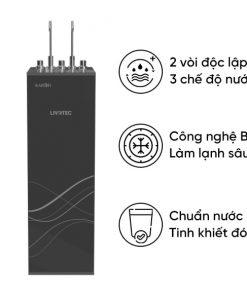Máy lọc nước nóng lạnh Karofi Livotec 628S