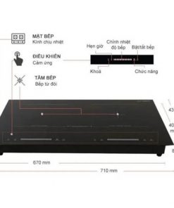 Bếp điện từ hồng ngoại Junger MTD-71