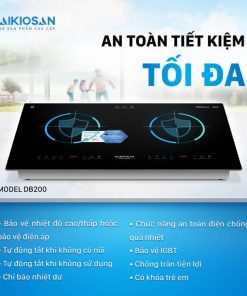 Bếp từ đôi Daikiosan DB200