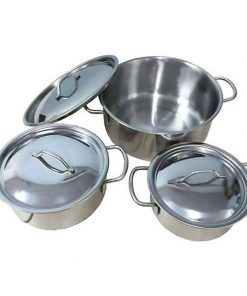 Bộ 3 nồi 1 đáy inox Red Star cao cấp RST-06CVI