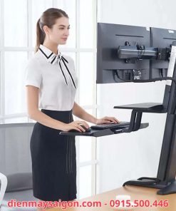 Giá treo gắn bàn 2 LCD L100 (22-32inch)