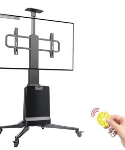 Giá treo tivi di động Remote TW85 (55inch -85inch ) Trắng – Đen