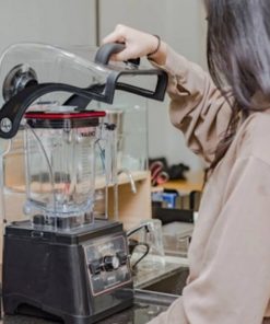 Hộp chống ồn Uniblend UB-712 tay cầm Inox