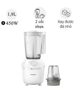 Máy xay sinh tố Philips HR2041/10 – 2 cối