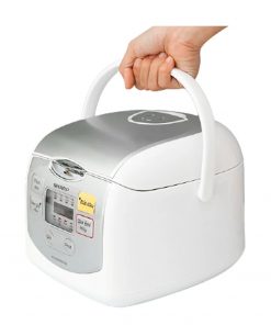 Nồi cơm điện tử Sharp 0.72 lít KS-COM08V-SL