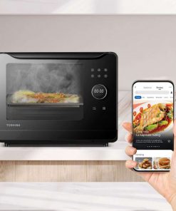 Lò hấp nướng Toshiba 20 lít MS3-STQ20SE(BK) [Điều khiển bằng điện thoại]