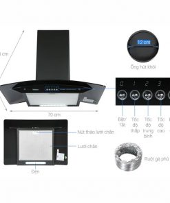 Máy hút mùi áp tường Makano MKH-000008