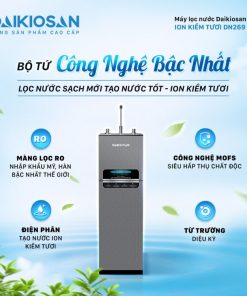 Máy lọc nước ion kiềm tươi từ trường nóng nguội Daikiosan DN269