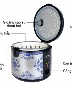 Nồi cơm điện nắp gài Sharp 1.8 Lít KS-19TJV “BC”