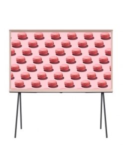 Smart Tivi QLED Serif Samsung 4K 55 inch 55LS01BP Lifestyle