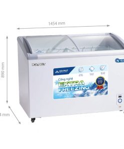 Tủ đông trưng bày Hòa Phát Inverter 451 lít HSF AD8451.C1