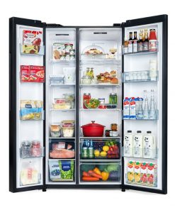 Tủ lạnh Hitachi Inverter Side by Side 656 lít HRSN9713ESGBKVN