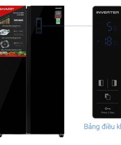 Tủ lạnh Inverter Sharp 532 lít SJ-SBX530VG-BK