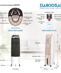 Quạt điều hoà Daikiosan DM105